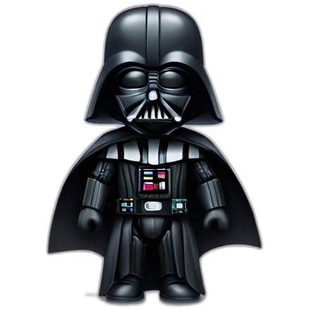 Darth Vader with iPhone emoji