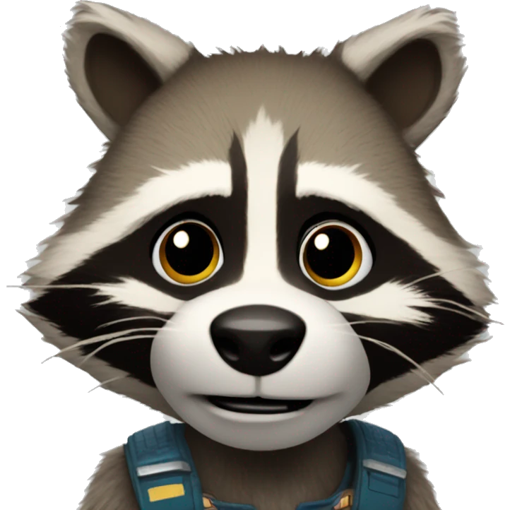 Rocket racoon  emoji