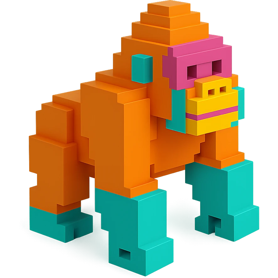 Gorilla emoji