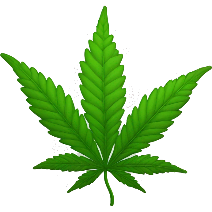 cannabis leaf emoji