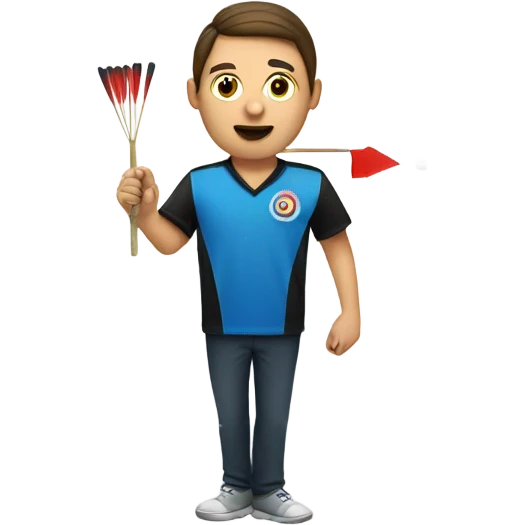 Person playing darts emoji