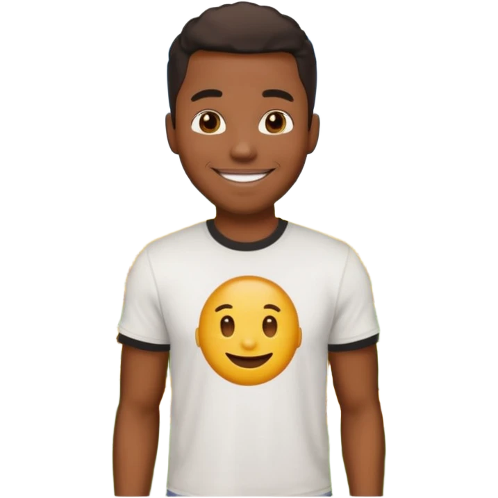 black guy in fields emoji emoji