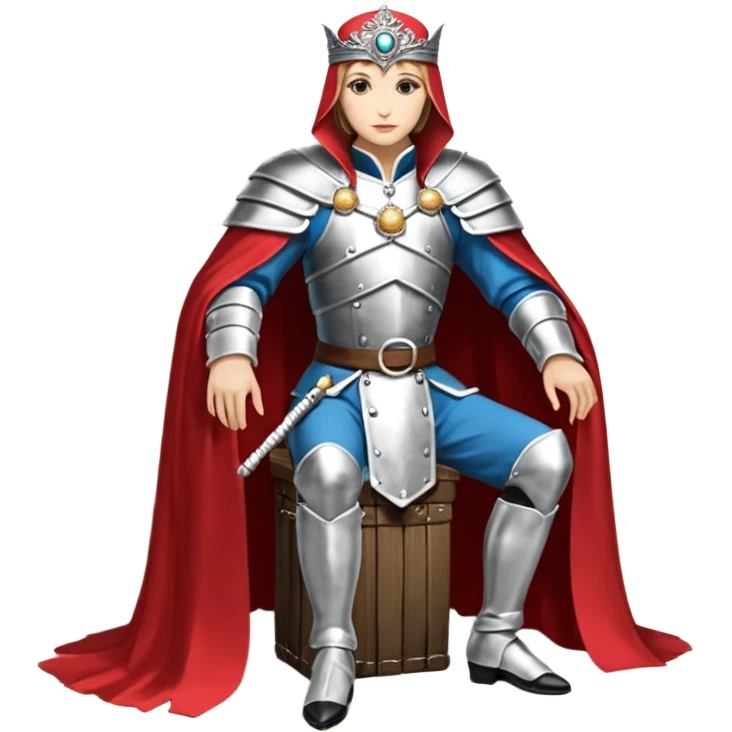 зомби парень с русыми волосами, с белой кожей, с глазами без зрачков, с открытой окровавленной улыбкой emoji