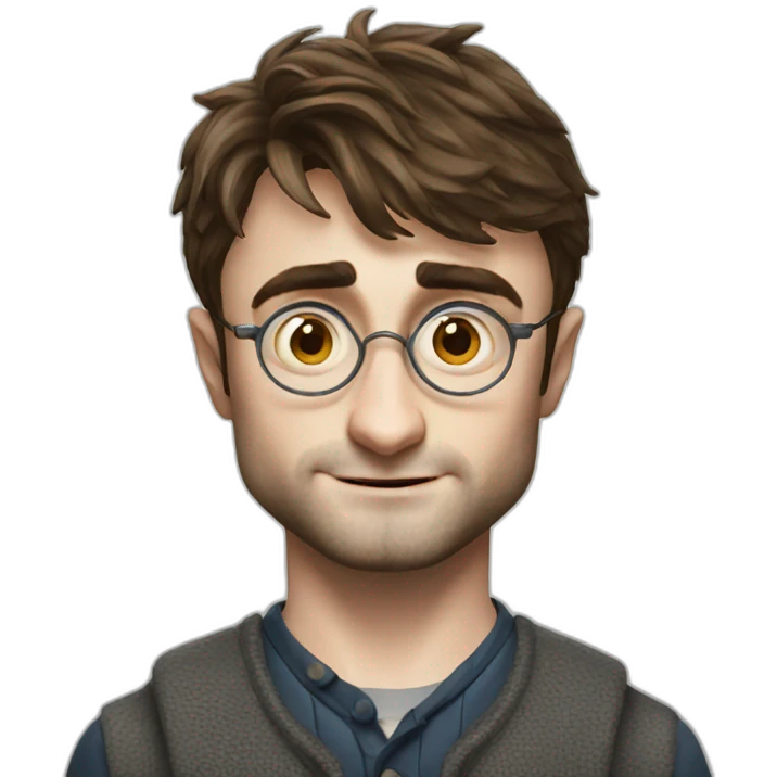 daniel radcliffe half body emoji