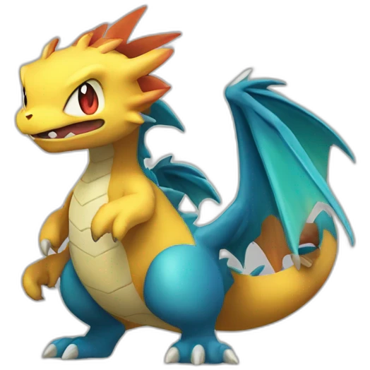 Le pokemon dracofeu emoji