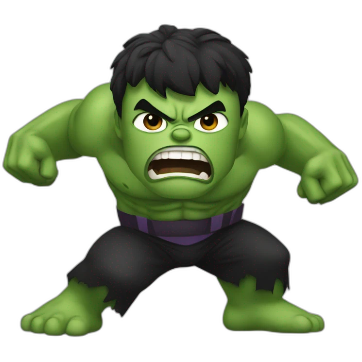 hulk fighting darth vader emoji