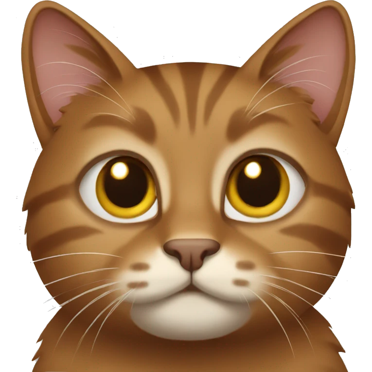 brown cat emoji