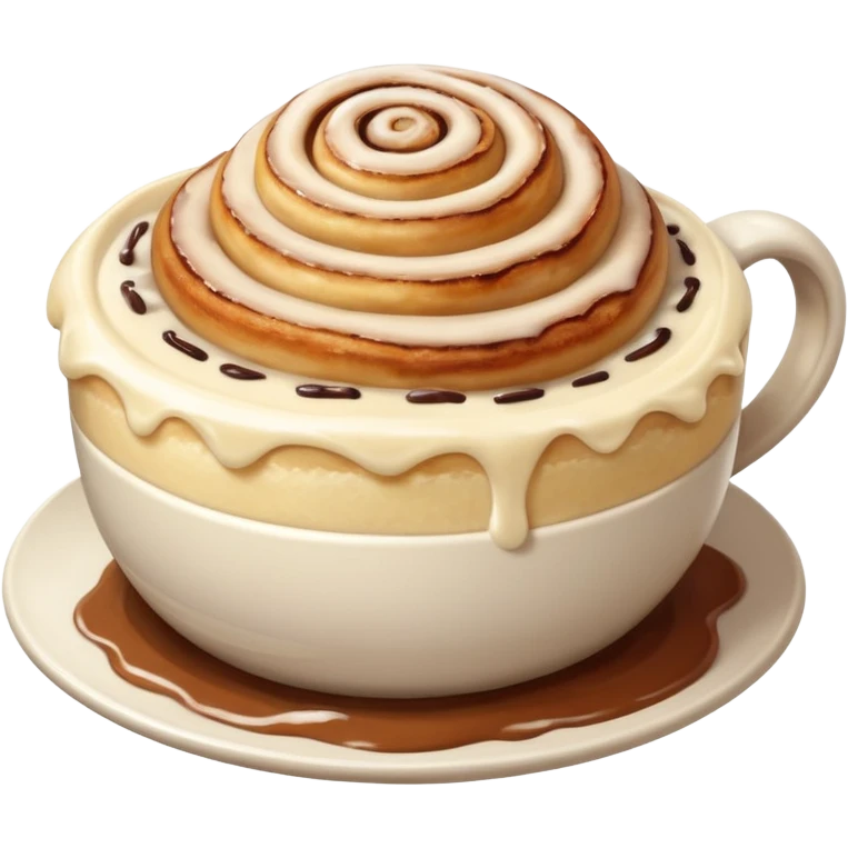 coperta, cinnamon roll, cioccolata calda, porridge emoji