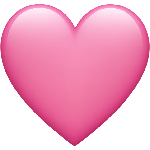 Pink heart emoji