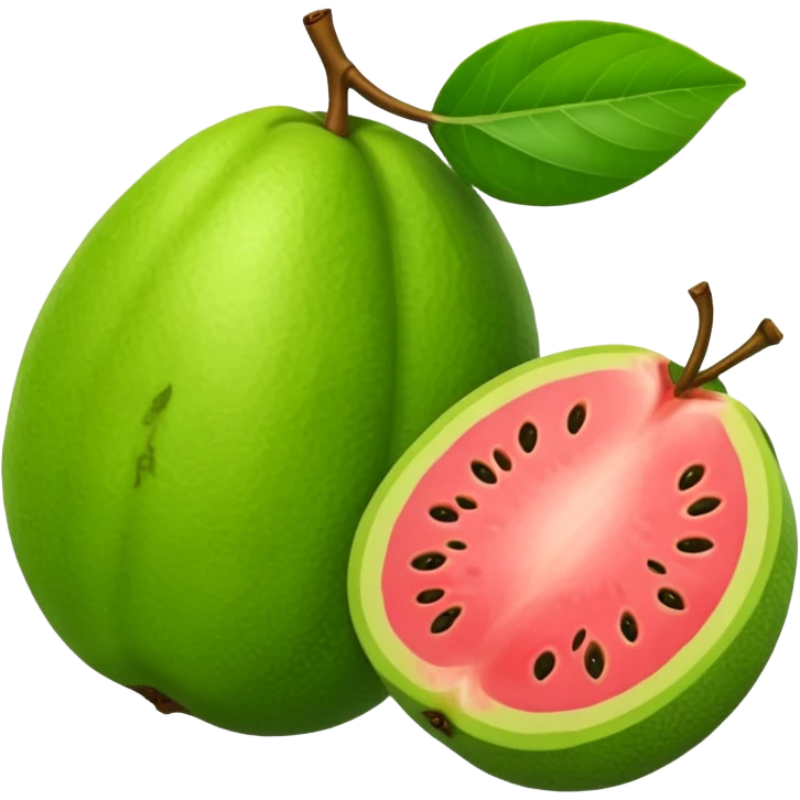 guava fruit emoji