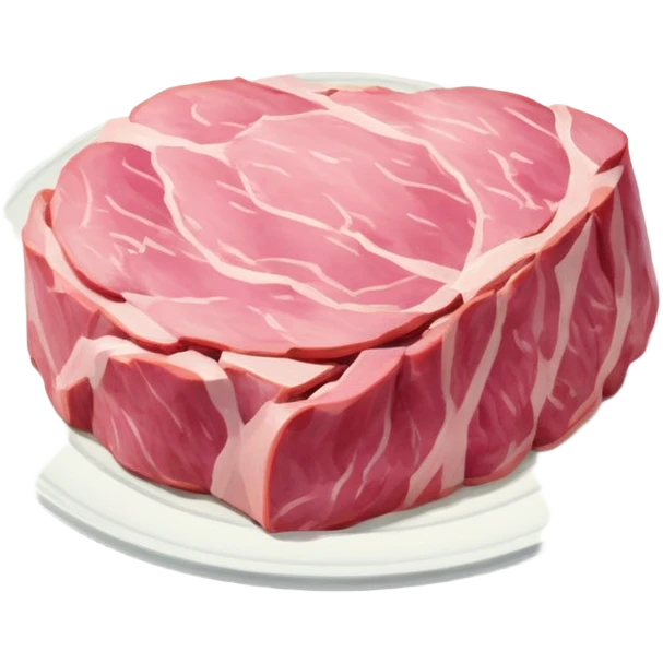 impressionist SPAM meat  claude monet paris landscape  emoji