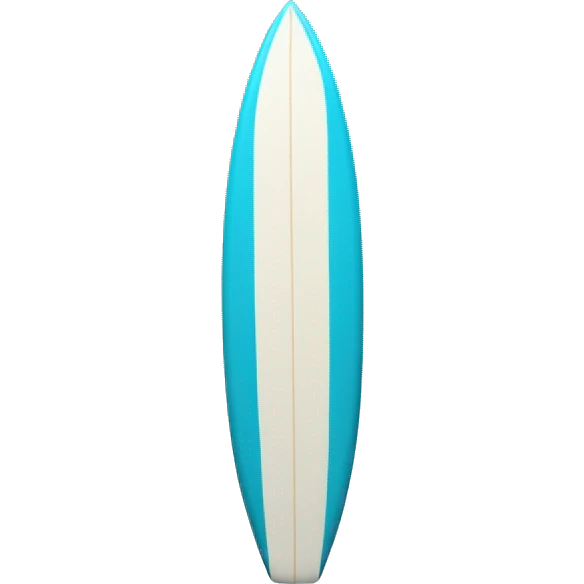 A blue surfboard emoji
