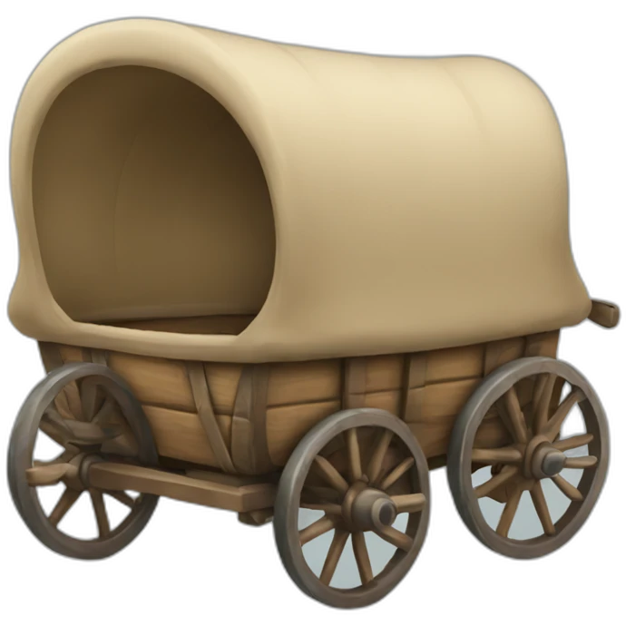 cute coveredwagon emoji