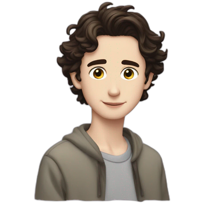 Timothe Chalomet emoji