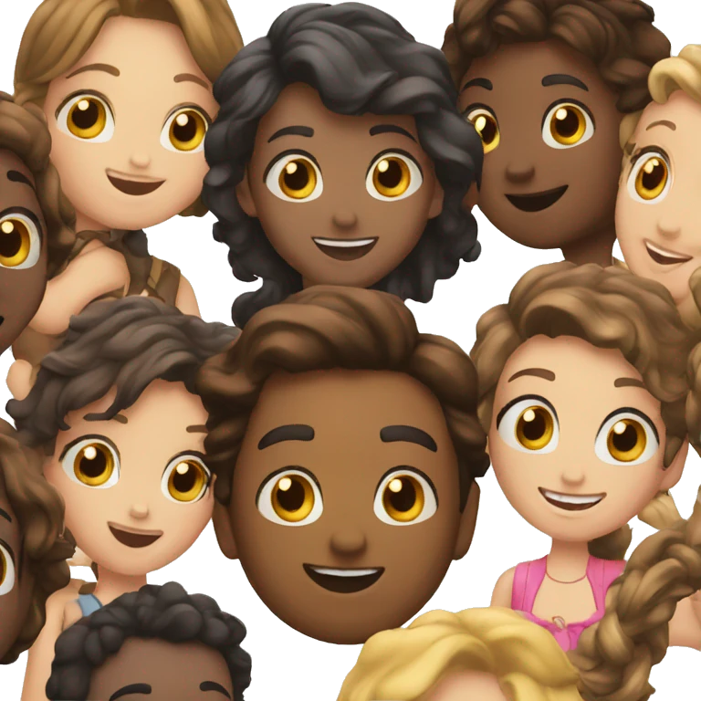 happys emoji with friendships and  emoji