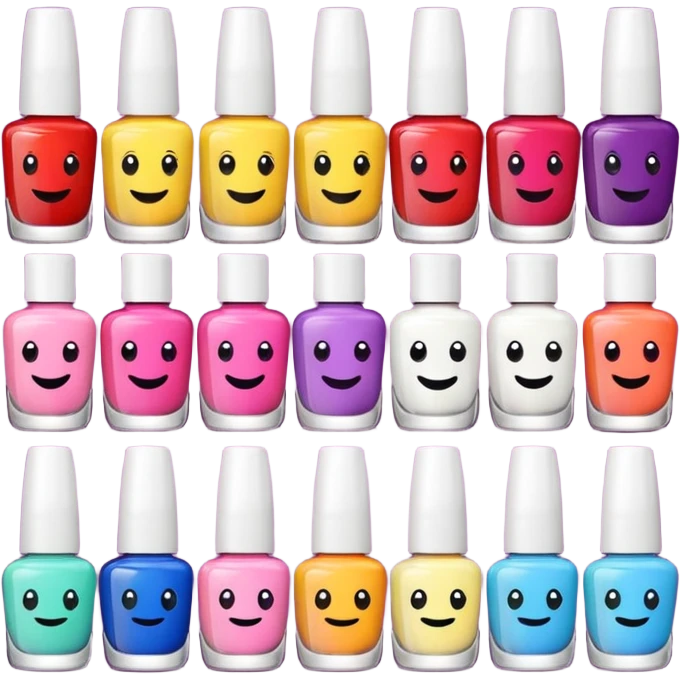 nail related emojis emoji