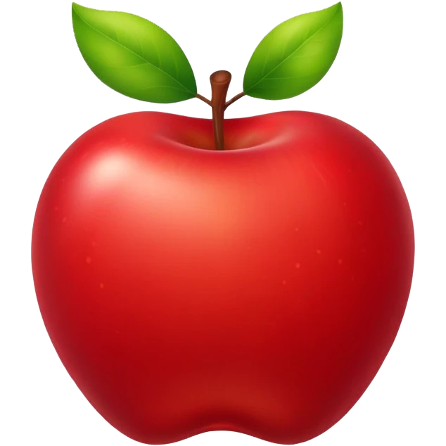 Minecraft apple emoji