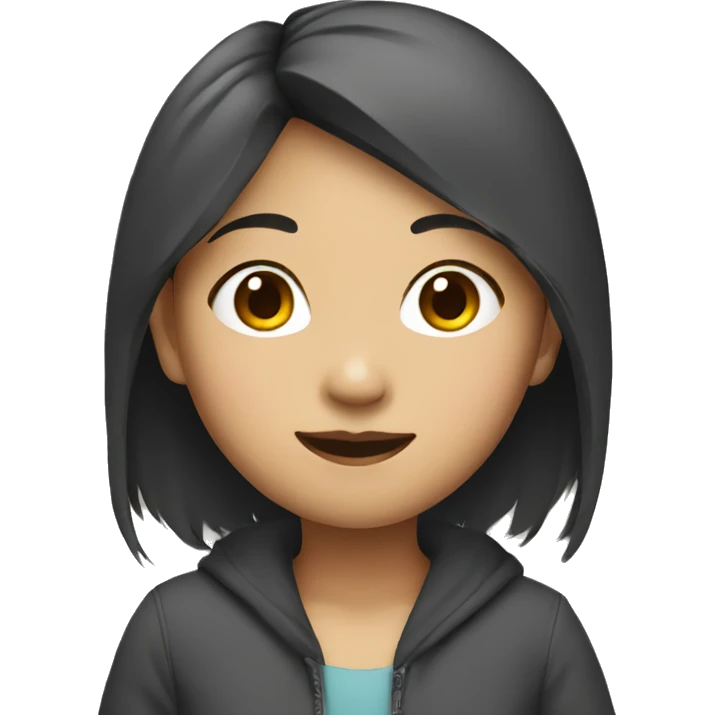 asian girl emoji