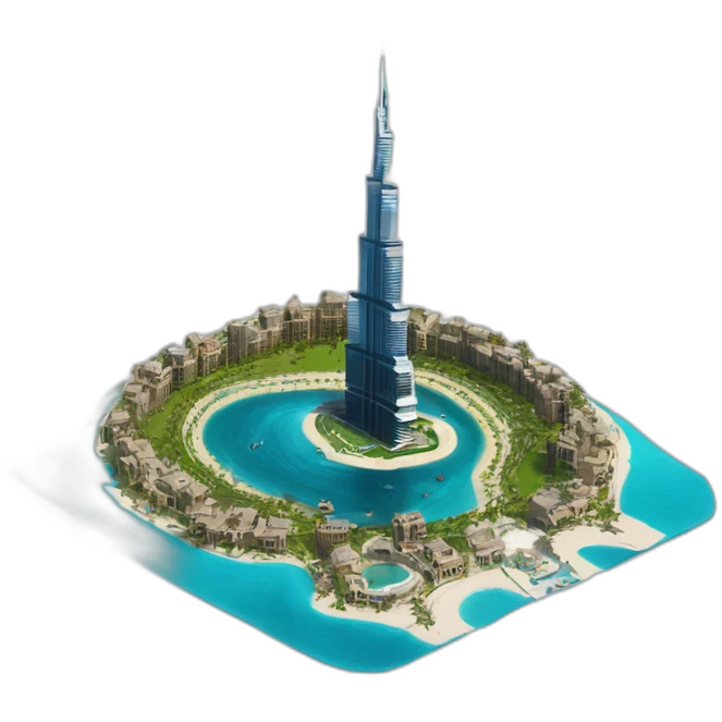 Dubai-Fountain-burj-khalifa-aerealview emoji