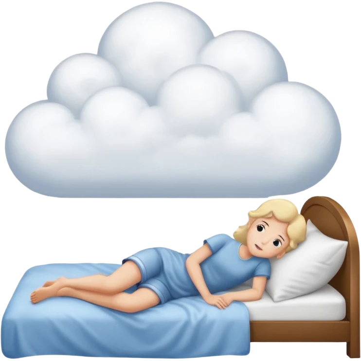 🙋🏻‍♂️🛏️☁️🙇🏻‍♀️ emoji