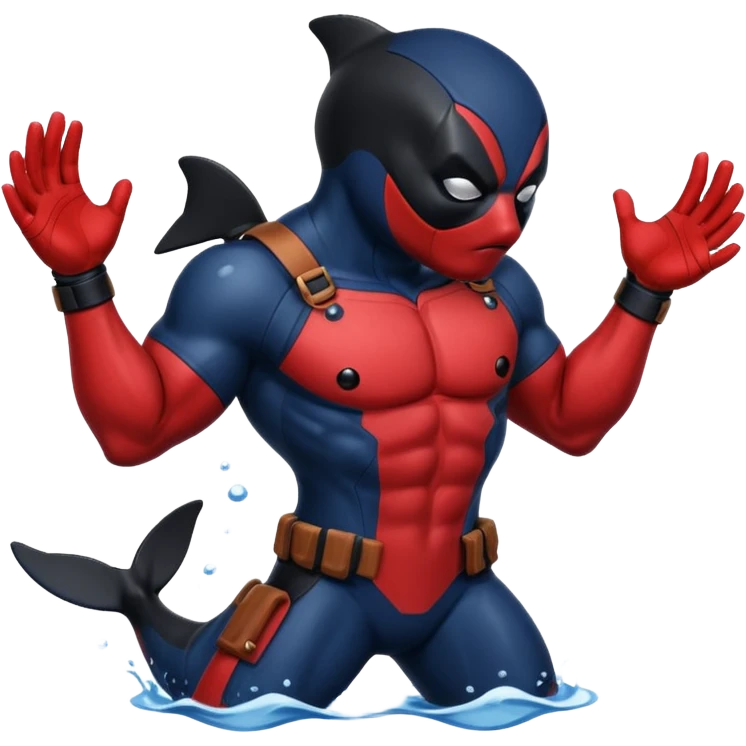 Orca deadpool emoji