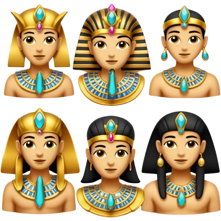 Deuses do egito emoji