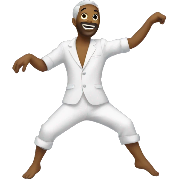 Dancing doodle emoji