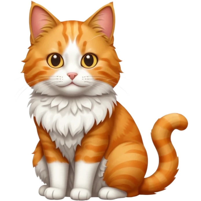cat, full body emoji