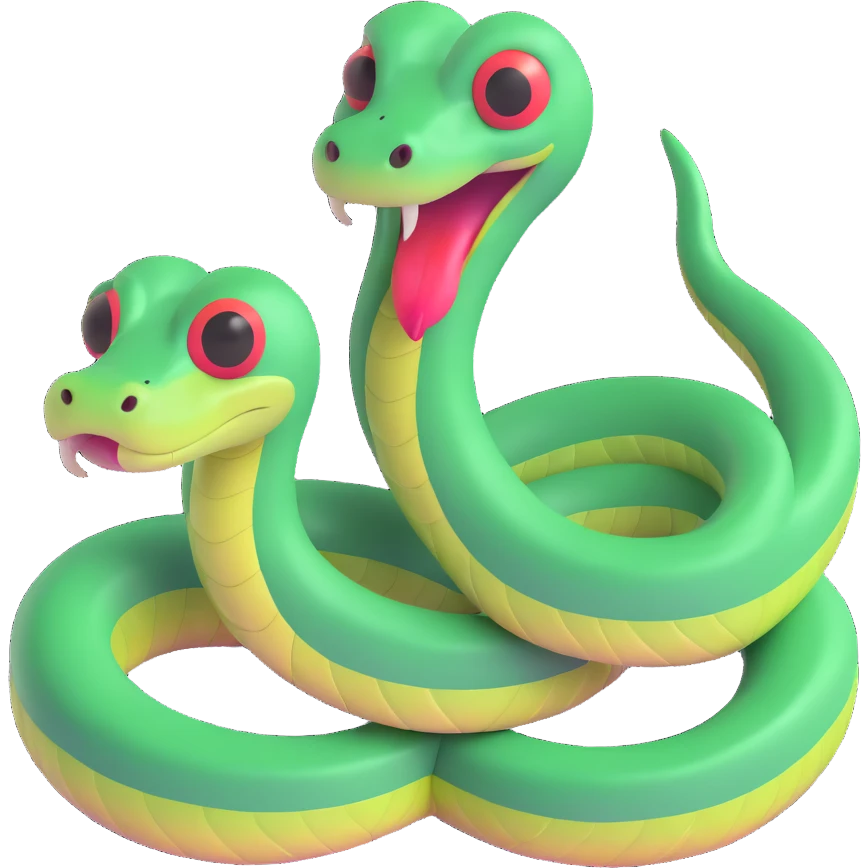 slither.io snake emoji