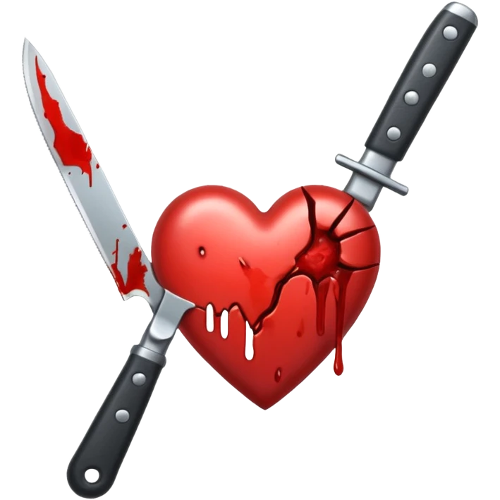 Knife to the heart  emoji