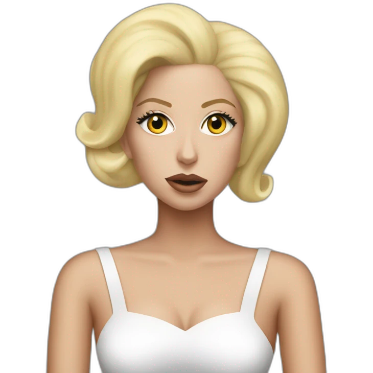 lady gaga perfect illusion emoji