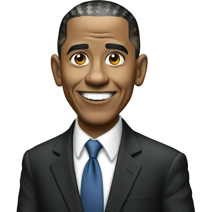 baraque obama   emoji
