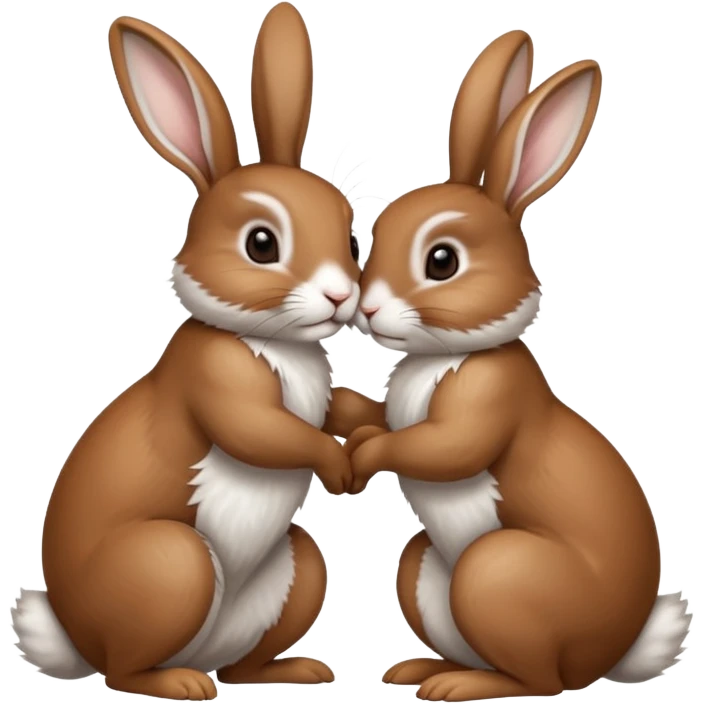 2 rabbits humping emoji