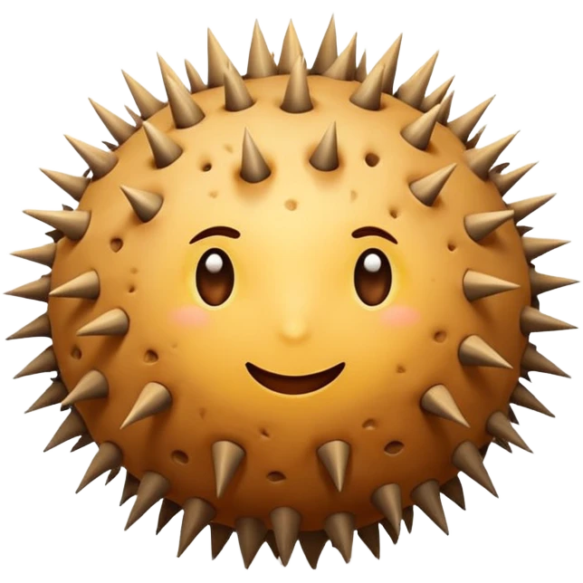 tumbleweed with no face emoji