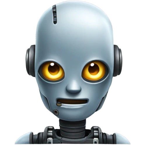 Robot gritando emoji