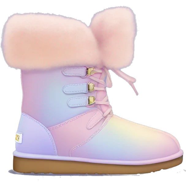 Aesthetic uggs pastel emoji