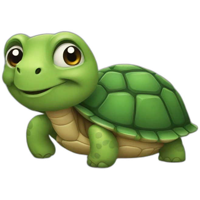Un écureuil et une tortue emoji