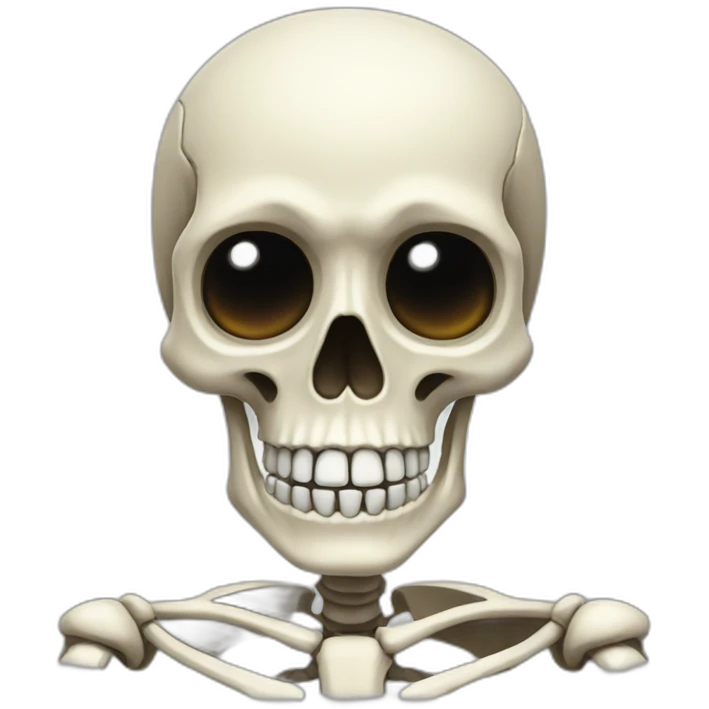 full skeleton emoji