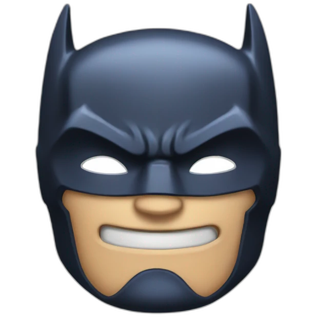 Batman logo emoji