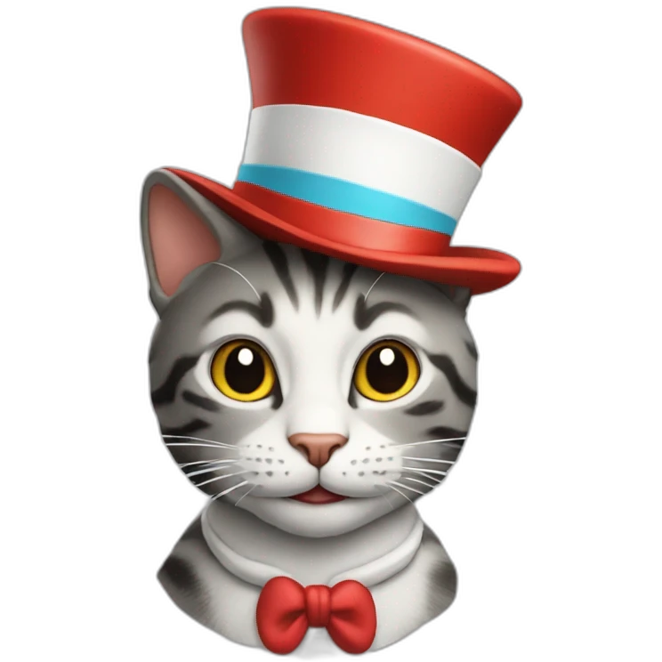 Cat in the hat emoji