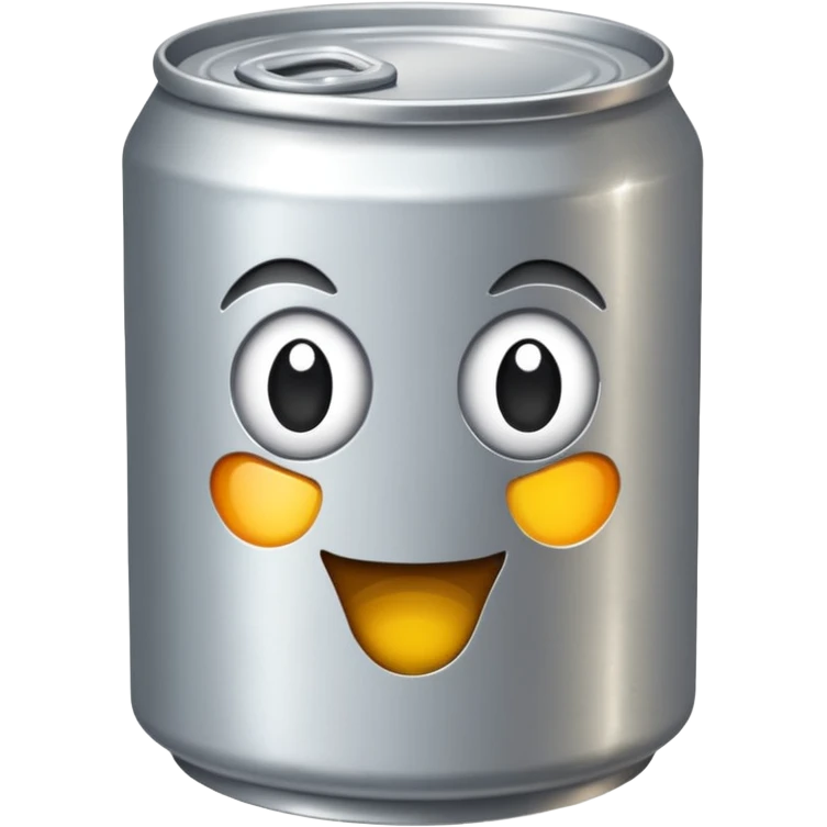 a flat can emoji