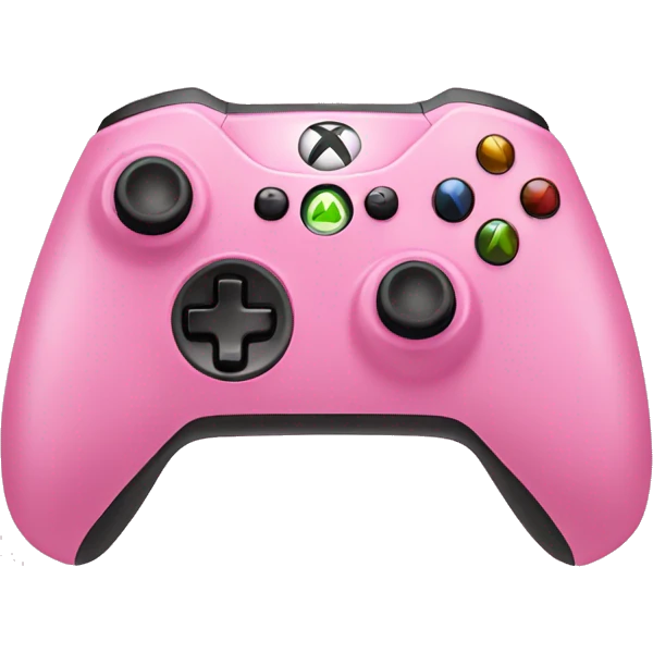 pink xbox controller emoji