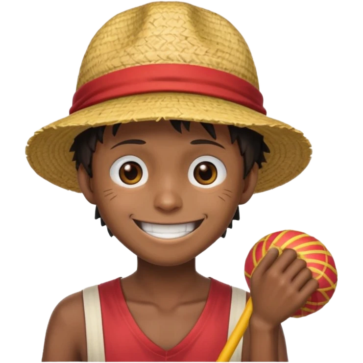Make it based off the show.One piece and make it be like luffy emoji