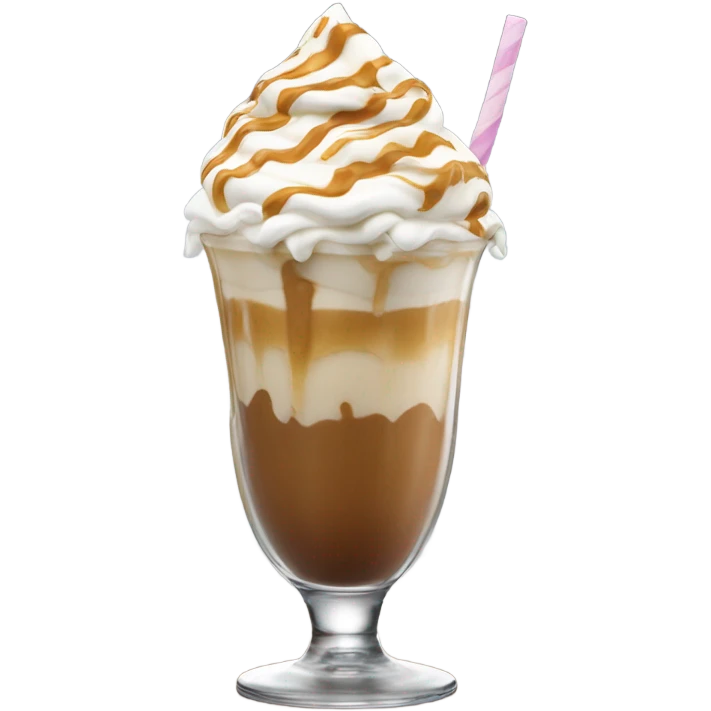 caramel frappe  emoji
