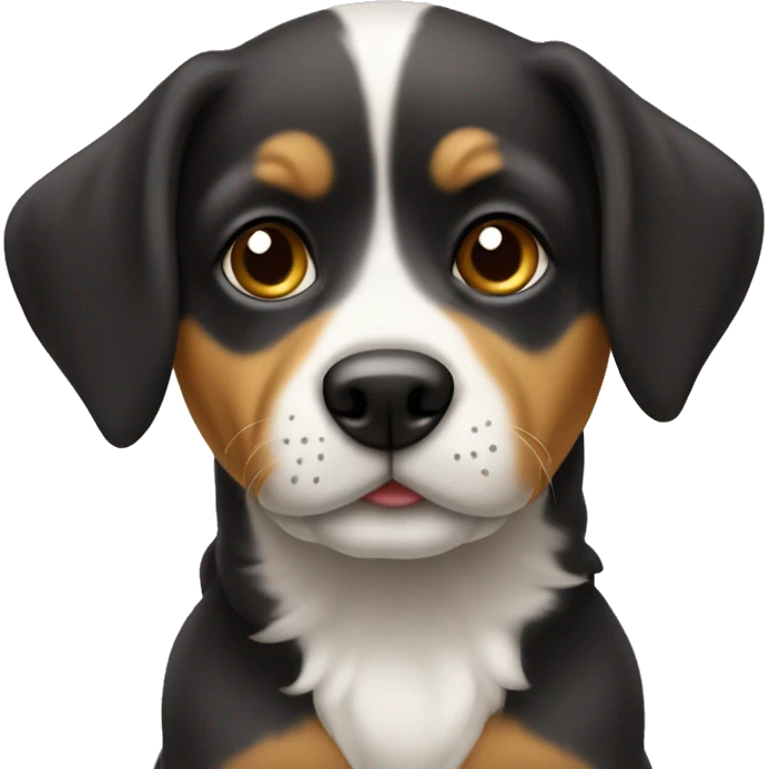 cachorro com joia emoji