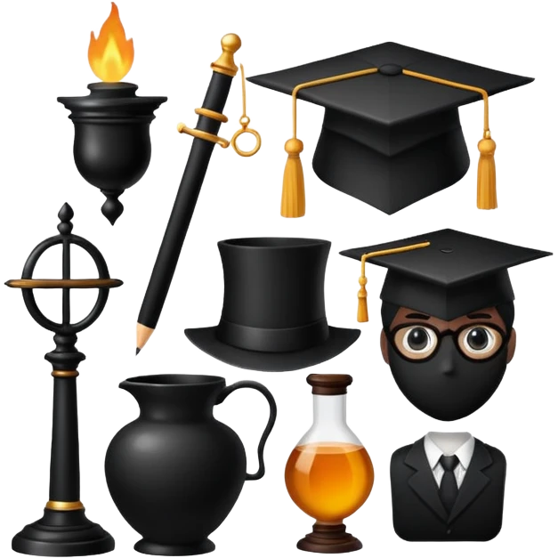 Dark academia  emoji