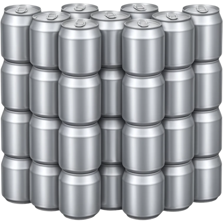 stack of many beer cans emoji