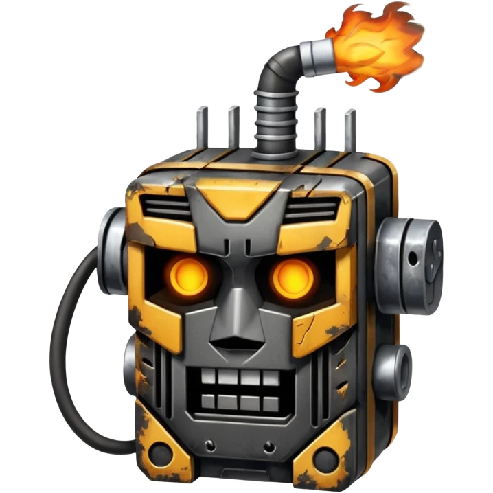 burnt-out transformer emoji