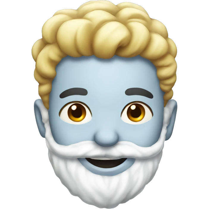Snow emoji