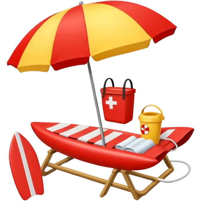 lifeguard items emoji